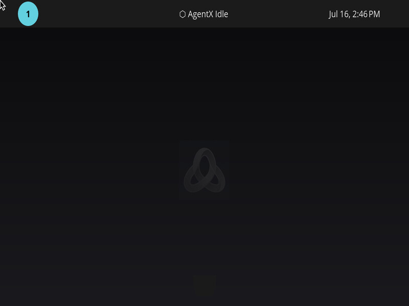 AgentOS X 桌面冷启动